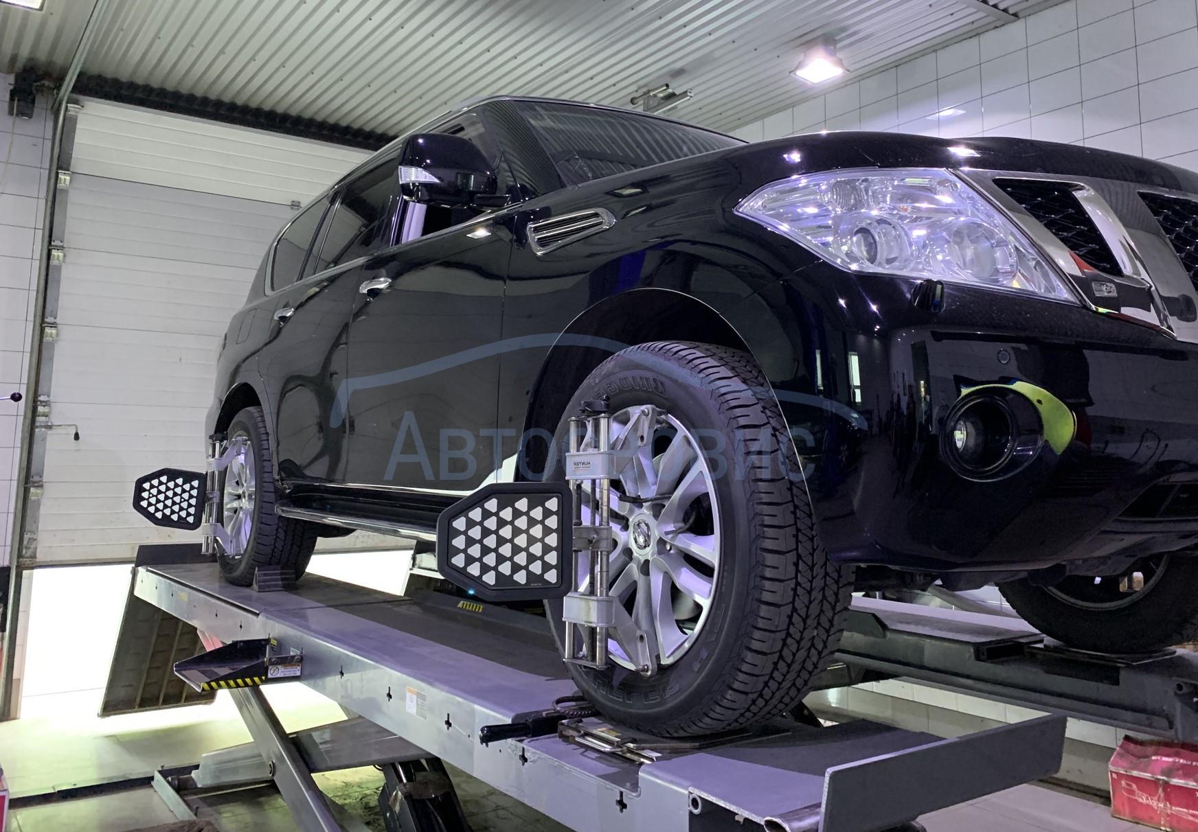 Регулировка сход развала Ниссан Патрол в Москве - сеть надежных ...